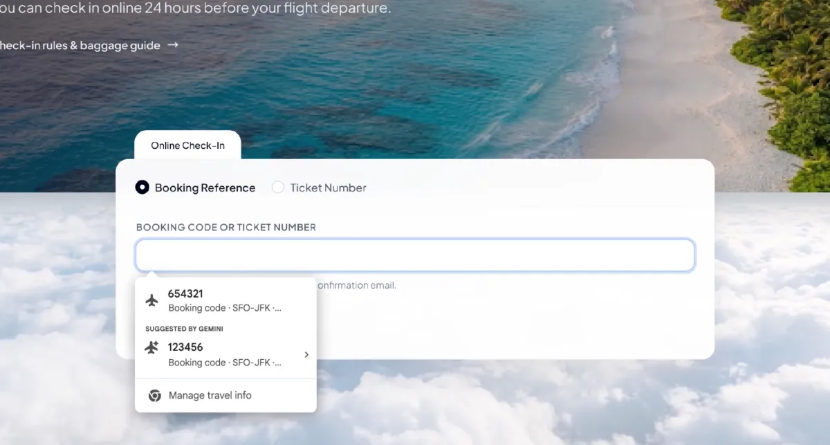 Google, Chrome'daki otomatik doldurma özelliğini Gmail entegrasyonuyla güncelledi